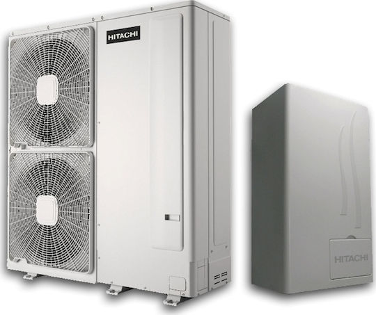 Hitachi Pompa de căldură 11kW Cu o singură fază 60°C Split