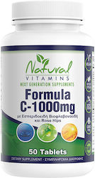 Natural Vitamins Vitamin C Βιταμίνη 1000mg 1τμχ Natural Vitamins Vitamin C Βιταμίνη 1000mg 1τμχ