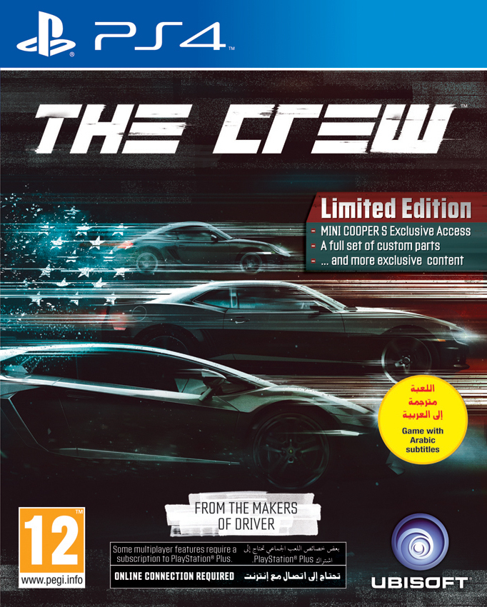 Сколько весит the crew ps4