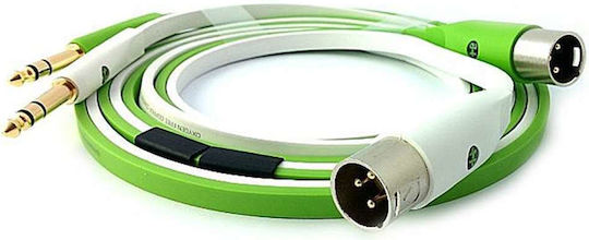 Oyaide Cable 2x XLR male - 2x 6.3mm male 1m (d+ TXM class B)