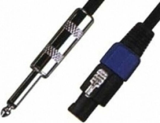 Speaker Cable Speakon male - 6.3mm male 10m (XC0078-10.0m) 1pcs