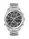 Bulova Precisionist Men's Watch 45mm Chronograph Battery with Silver Metal Bracelet