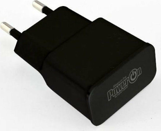 Power On Φορτιστής Χωρίς Καλώδιο με Θύρα USB-A Μαύρος (CH-25K)