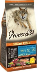 Primordial Adult Duck & Trout 2kg Dry Dog Food