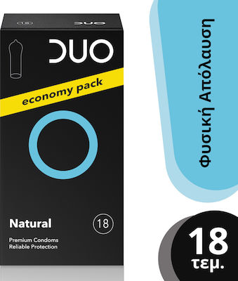 Duo Prezervative Natural 18buc