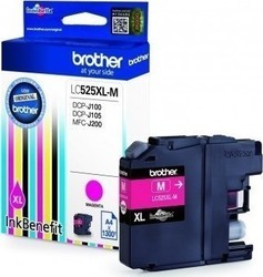 Brother LC-525XL Original Cerneală Imprimantă InkJet Magenta (LC-525XLM)