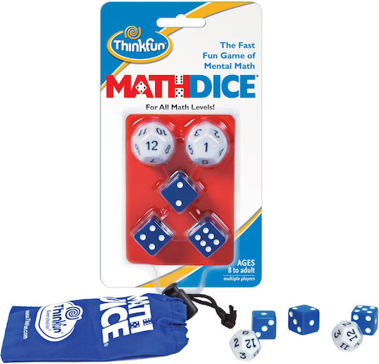Επιτραπέζιο Παιχνίδι Math Dice για 2+ Παίκτες 8+ Ετών (EN) Think Fun
