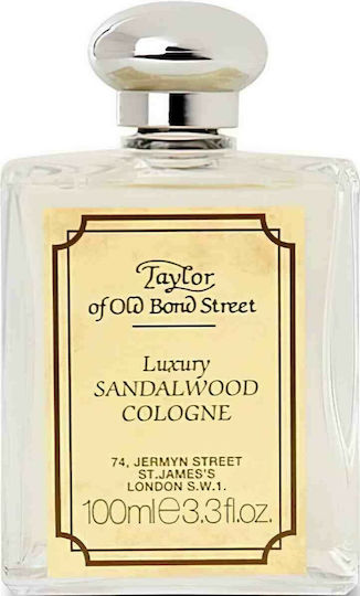 Taylor of Old Bond Street Luxury Sandalwood Cologne Eau de Cologne 100ml