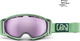 K2 Captura Μάσκα Σκι & Snowboard Ενηλίκων Πράσινη με Φακό Καθρέπτη Μωβ