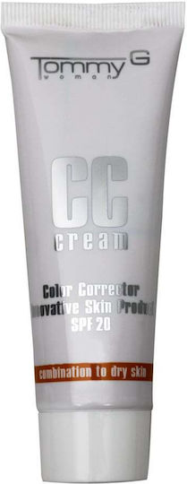 TommyG CC 03 Ενυδατική Κρέμα Προσώπου Ημέρας με SPF20 κατά των Ατελειών 35ml