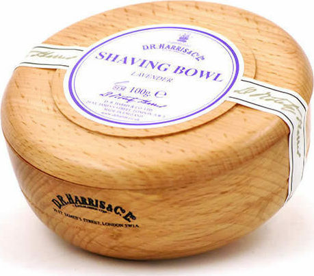 Dr. Harris & Co. Ltd Lavender Σαπούνι Ξυρίσματος σε Ξύλινο Μπολ 100gr