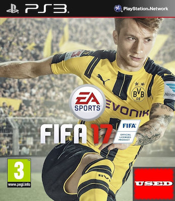 FIFA 17 PS3 Game (Used)