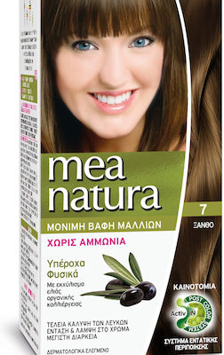 Farcom Mea Natura Set Hair Dye no Ammonia 7 Blonde 60ml