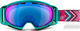 K2 Captura Μάσκα Σκι & Snowboard Ενηλίκων Πολύχρωμη με Φακό Καθρέπτη σε Μπλε Χρώμα