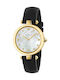 Gucci Diamantissima Womens Watch 32mm Battery with Black Leather Strap