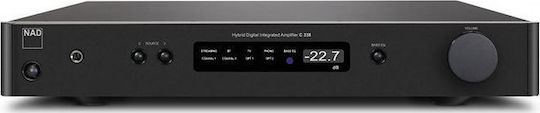 Nad C 338 Hybrid Integrated Hi-Fi Amplifier Stereo 150W/4Ω 90W/8Ω Black