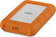 Lacie Rugged USB-C USB 3.1 External 3.5" HDD 1TB Orange