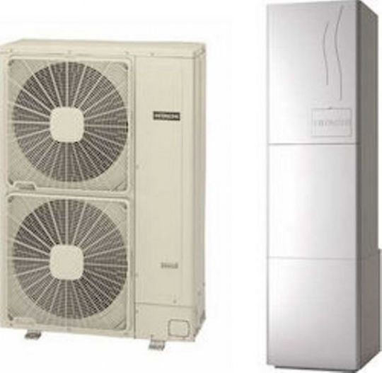 Hitachi Αντλία Θερμότητας 14kW Μονοφασική 80°C Split