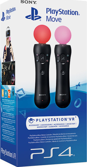 Sony Move Pack Ασύρματο Gamepad για PS4 Μαύρο |