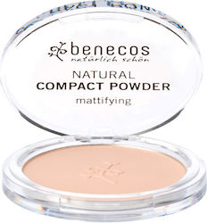 Benecos Compact Powder Πούδρα Sand 9gr
