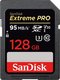 Sandisk Extreme Pro SDXC 128GB Class 10 U3 V30 UHS-I