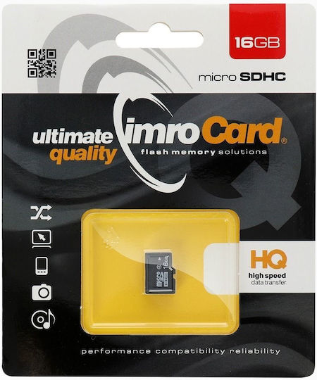 IMRO microSDHC 16GB UHS-I cu adaptor