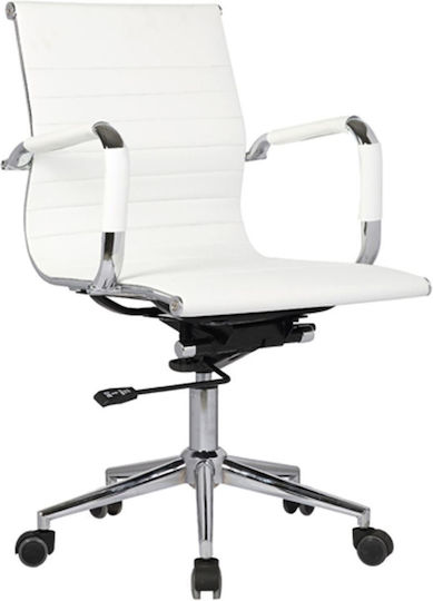Woodwell BF3301 Bürostuhl mit Neigen Weiß