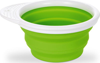 Munchkin Kinder-Schüssel Go Silicone Bowl aus Silikon Grün 12377