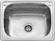 Karag BL 613 Drop-In Kitchen Inox Satin Sink L60xW50cm Silver