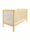 PPM Baby Crib Sweet Dreams Beige for Mattress 60x120cm