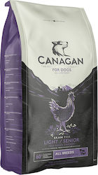 Canagan Light/Senior Free Run Chicken 12kg Ξηρά Τροφή Σκύλων Διαίτης με Κοτόπουλο