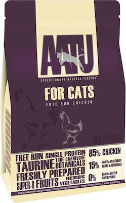 AATU Free Run Chicken Trockenfutter für erwachsene Katzen mit Huhn 3kg