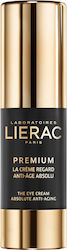 Lierac Premium La Creme Αντιγηραντική Κρέμα Ματιών κατά των Μαύρων Κύκλων με Υαλουρονικό Οξύ για Ώριμες Επιδερμίδες 15ml