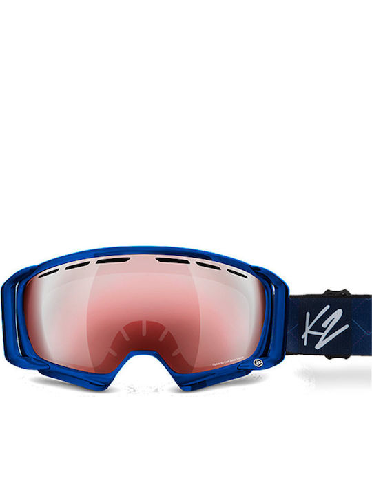 K2 Sira Μάσκα Σκι & Snowboard Ενηλίκων με Φακό Καθρέπτη