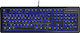 SteelSeries Apex 100 Гейминг Клавиатура (Английски US) Черен