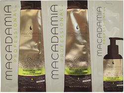 Macadamia Nourishing Moisture Shampoo 10ml & Conditioner 10m Σετ Θεραπείας Μαλλιών 3τμχ