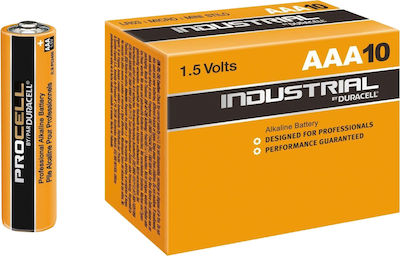 Duracell Industrial Alkaline Battery AAA 1.5V 10pcs