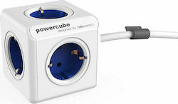 Allocacoc Extended PowerCube 5 Θέσεων με Καλώδιο 1.5m Allocacoc Extended PowerCube 5 Θέσεων με Καλώδιο 1.5m
