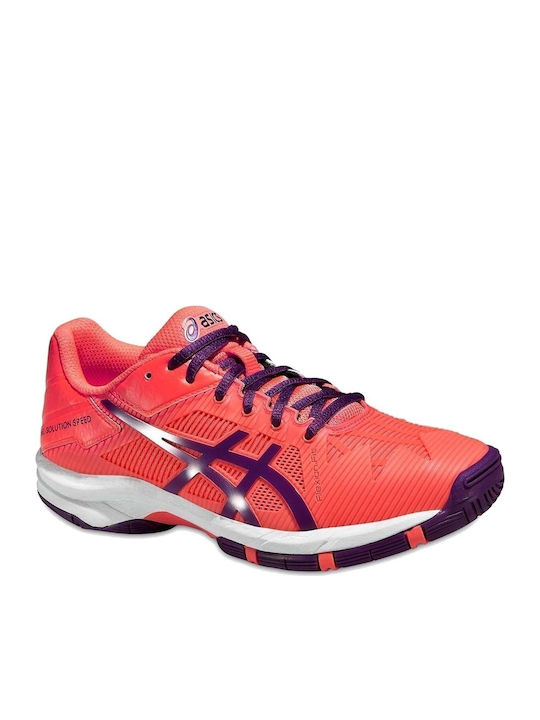 Gel Solution Speed 3 GS Αθλητικά Παιδικά Παπούτσια Running με Κορδόνια Πορτοκαλί