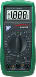 Mastech MS8221A Ψηφιακό Πολύμετρο Τσέπης με Μέτρηση AC / DC / Αντίστασης
