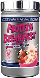 Scitec Nutrition Breakfast cu Aromă de Căpșuni 700gr