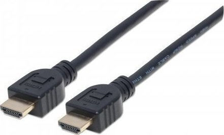 Manhattan HDMI 2.0 Premium High Speed 4K 60Hz HDR Cable HDMI Male - HDMI Male 2m Black