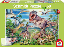 Kids Puzzle Δεινόσαυροι for 5++ Years 60pcs Schmidt Spiele