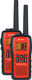 Stabo Freecomm 850 Set Walkie Talkie με Μονόχρωμη Οθόνη Σε Πορτοκαλί Χρώμα