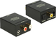 DeLock Konverter Koaxial / Toslink weiblich zu 3.5mm / RCA weiblich (62722)