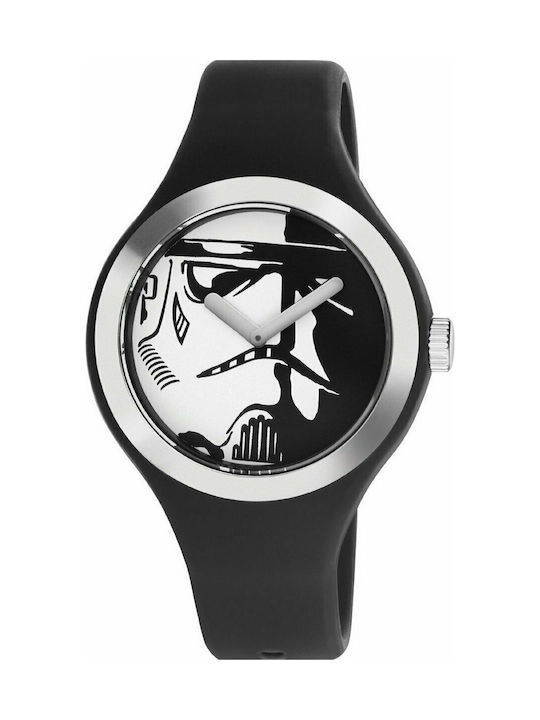 am:pm Kids Analog Watch Star Wars with Rubber/Plastic Strap Black