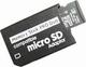 Memory Stick Pro Duo Adapter to micro SD PSP