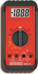 Benning MM 2 Digitalmultimeter mit Messung AC DC Kapazitätsmesser Temperatur