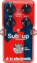 TC Electronic Sub n Up Pedals Effect Octaver Electric Guitar and Electric Bass