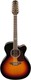 Takamine Semi-Akustik Gitarre GJ72CE-12BSB Jumbo Ausschnitt Braun / Sunburst